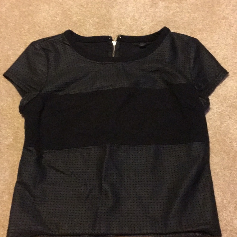 Guess leather shirt